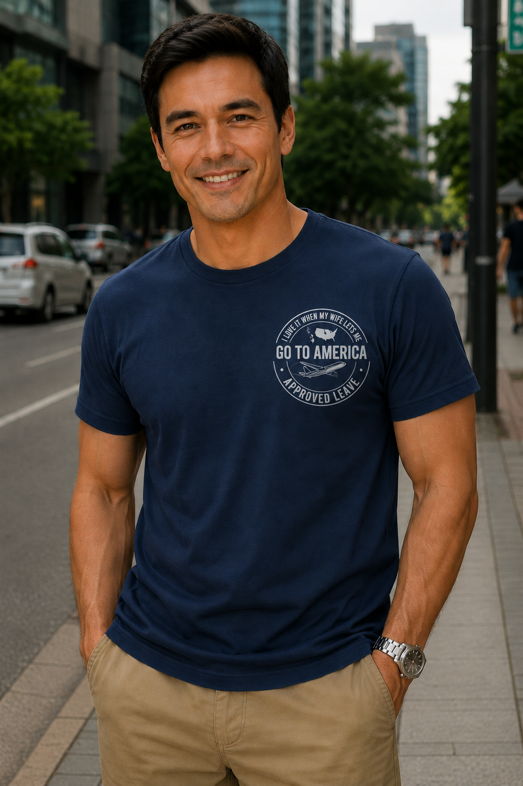 Wife Approved Go To America Shirt